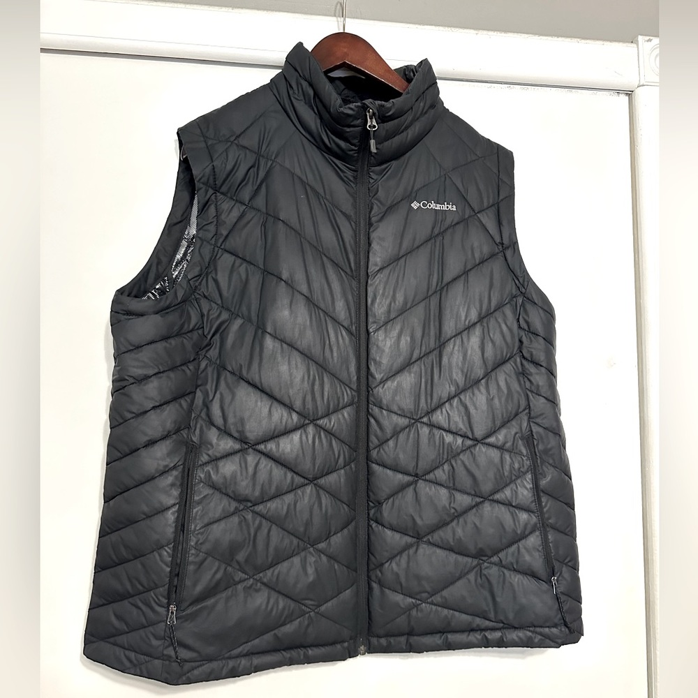 Columbia Black 2X Heavenly Thermalite Vest
